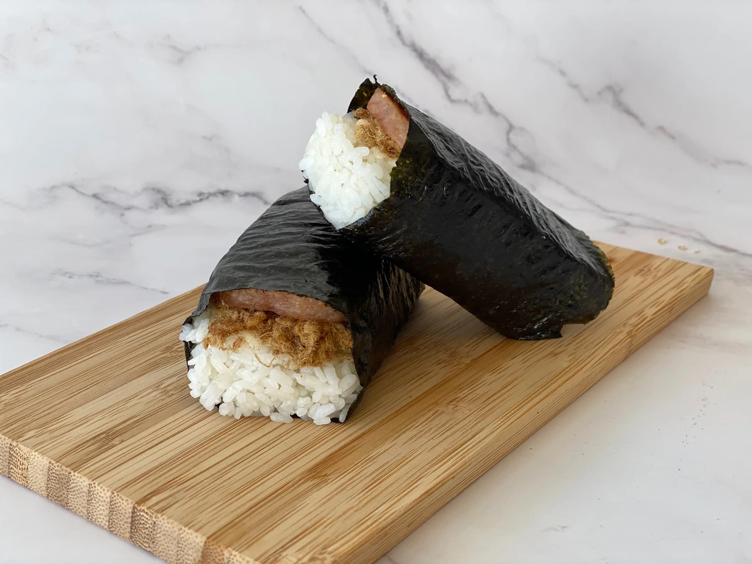 Pork Floss Spam Musubi